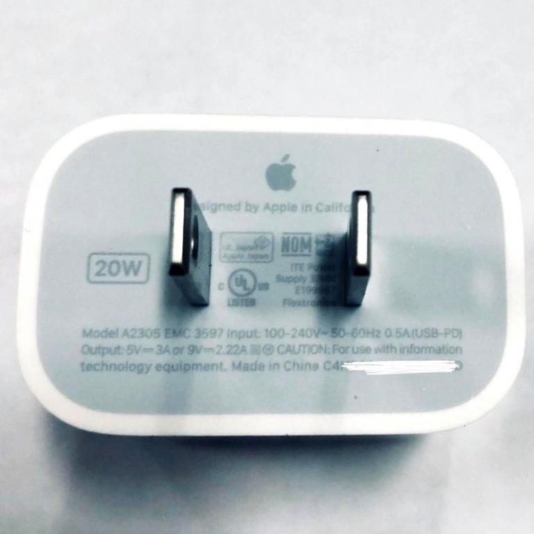 蘋果20W PD充電器取得3C認證，即將上市